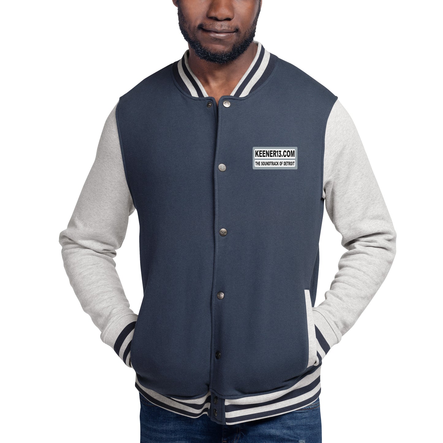 Keener 13 Embroidered Champion Bomber Jacket