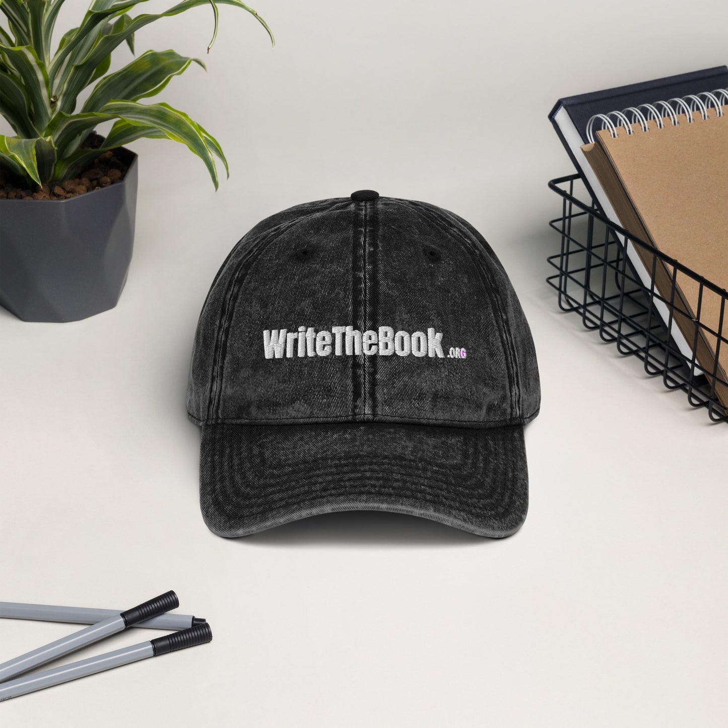 Write The Book! Baseball Hat